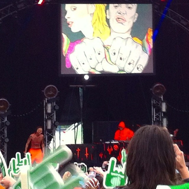 Die Antwoord на Green Fest