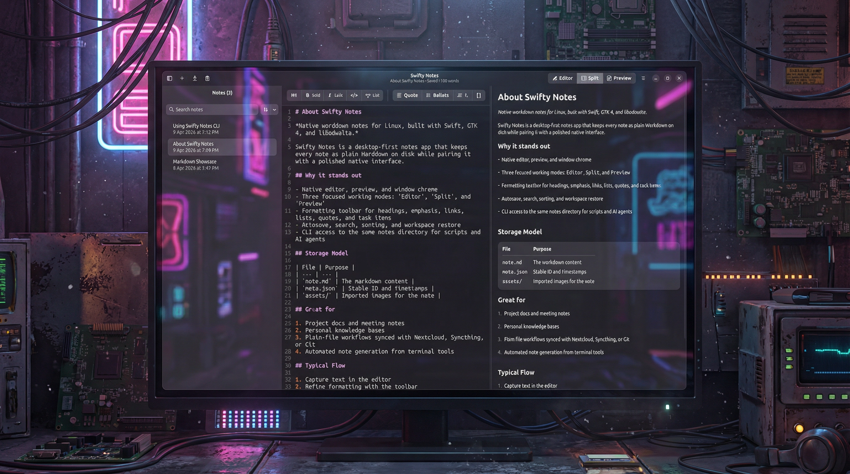 Swift Notes for Linux